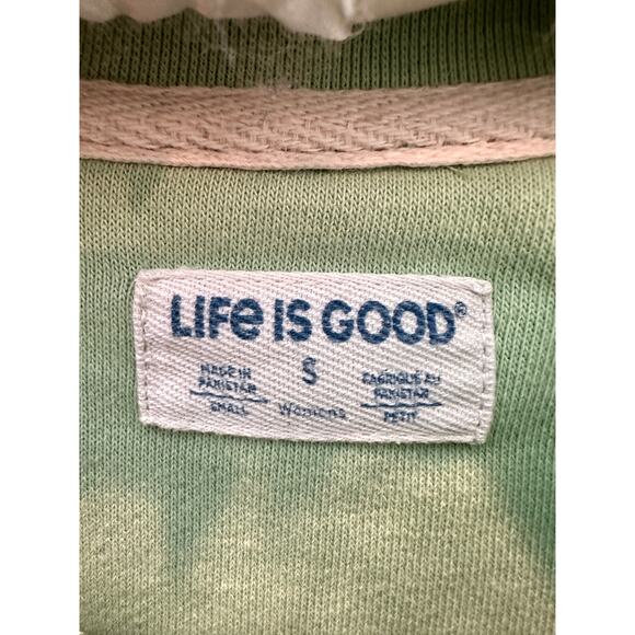 LIFE IS GOOD | Green Rescue Life Is Good Sweatshirt | Small - Picture 7 of 9